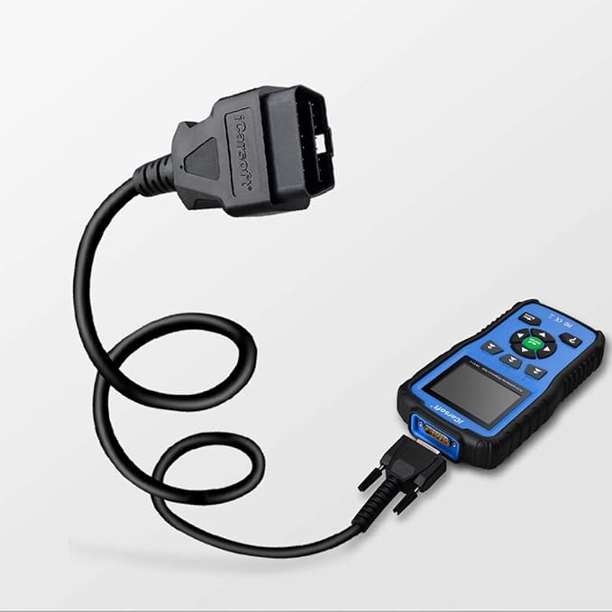 Auto Diagnostic Scanner iCarsoft POR V1.0 for Porsche with Airbag Scan,Oil Service Reset, SAS Reset ect Blue