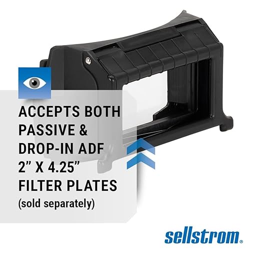 Sellstrom Flip Front Adapter for Welding Helmets - Lift Front Retainer - Nylon