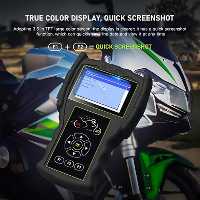 Original TopDiag M100 Pro Motorcycle Scanner Professional Diagnostic Tool for Motorcycle (Full Version)