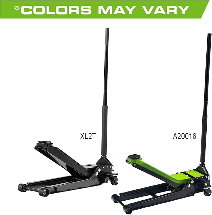 ARCAN Tools 2 Ton Extra Long Reach Low Profile Steel Floor Jack (A20016)