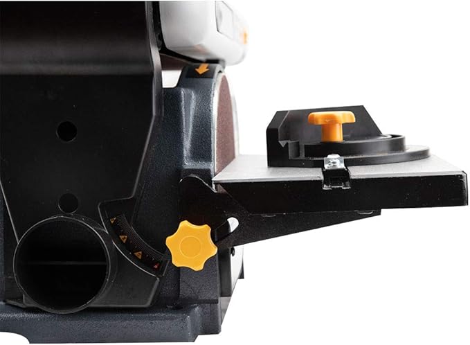 POWERTEC BD4600 Belt Disc Sander For Woodworking | 4 In. x 36 in. Belt Sander with 6 In. Sanding Disc