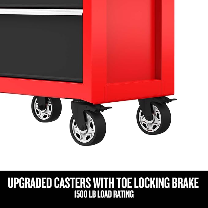 CRAFTSMAN Rolling Tool Chest, 26-inch, 5-Drawer, Workshop Tool Storage with Wheels (CMST32752RB)