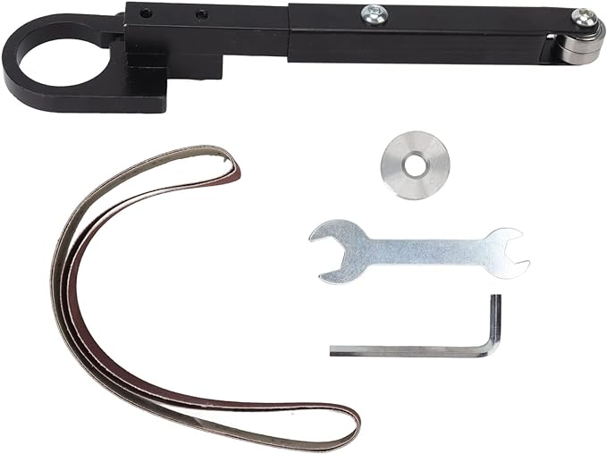 CHICIRIS Angle Grinder Conversion Tool, Grinder Tool Modified to Belt Sander Polisher Attachment for 100 125