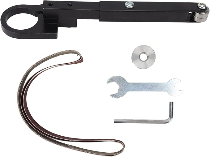 Angle Grinder Convers ion Tool for Conversion Of Angle Grinders 100 and 125 Into Belt Sanders, Belt Sanders Polisher, Low Impact and Low Noise for Woodworking Trimming Polishing