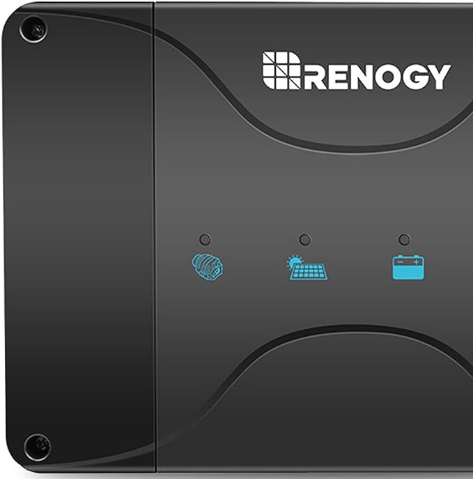 Renogy 12V 30A DC to DC Charger with MPPT, On-Board Battery Charger for Gel, AGM, Flooded and Lithium Batteries, Using Multi-Stage Charging, Charger for Solar Panel and Alternator, in RV, Car, Marine
