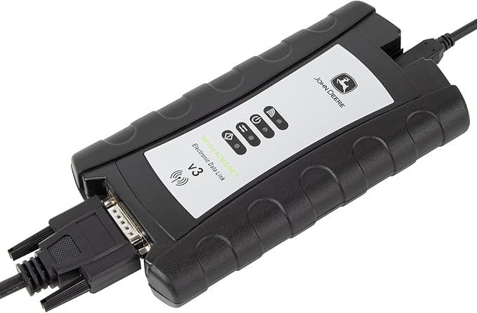 for EDL V3 V2 Scanner Agricultural Truck Diagnostics Farm Tractor Diagnostic Adapter Service Tool for DEE EDL V3 V2 with SSD Software.