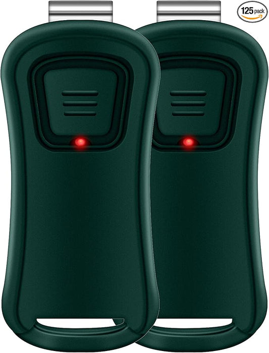 2 for G1T-BX G1T-A O1T-BX O1T-A Garage Door Opener Remote 3-Year-Warranty Auto-Seek 315/390MHZ