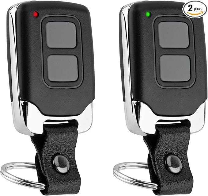 890MAX Garage Door Remote Control Compatible with LiftMaster Sears Craftsman Chamberlain 371LM 373LM 891lm 893lm 971LM 973LM 81LM, Purple Yellow Orange Red Green Learn Button Opener Motor 2 Pack