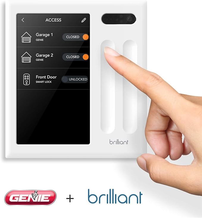 Genie Aladdin Connect - WiFi Smart Garage Door Opener–Monitor, Open and Close from Anywhere with Smartphone (iPhone or Android) Compatible with Amazon Alexa & Google Assistant (Item Ships in Box)