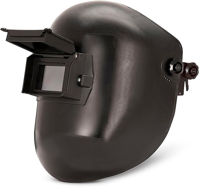 Jackson Safety PL 280 Pipeline Welding Hood - Flip Front Welding Helmet - Shade 10, ANSI Z87.1 (Multiple Headgear Styles and Colors)