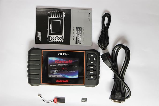 iCarsoft CR Plus NEW VERSION professional universal OBD2 diagnostic scanner for multi brand vehicles