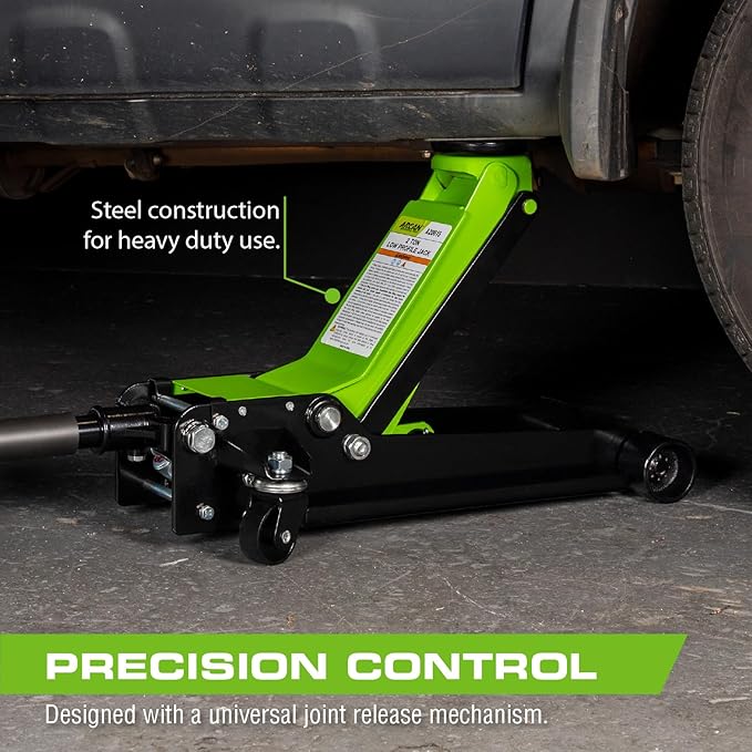 ARCAN Tools 2 Ton Low Profile Quick Rise Steel Floor Jack (A20015)