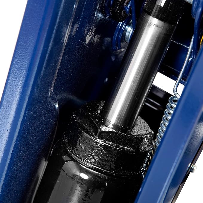 BIG RED AT82001UR Torin Hydraulic Trolley Service/Floor Jack Combo with 2 Jack Stands, 2 Ton (4,000 lb), Blue