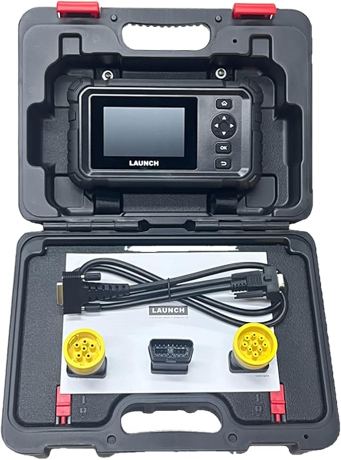 LAUNCH Cummins Scanner Heavy Duty Truck Tractor Diesel Genset Machinery Vessel Diagnostic Scan Tool, Actuation Test, Special Functions,Basic System Diagnosis, Lifetime Free Upgrade