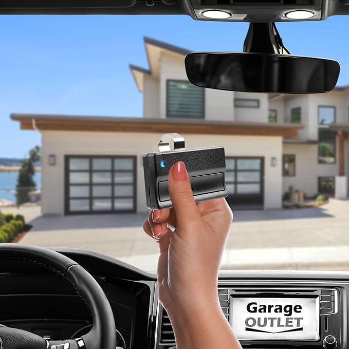 2X Garage Outlet Garage Door Opener Remote Control for Liftmaster Chamberlain Sears 371LM, 370LM, 372LM, 373LM (Purple Learn Button)