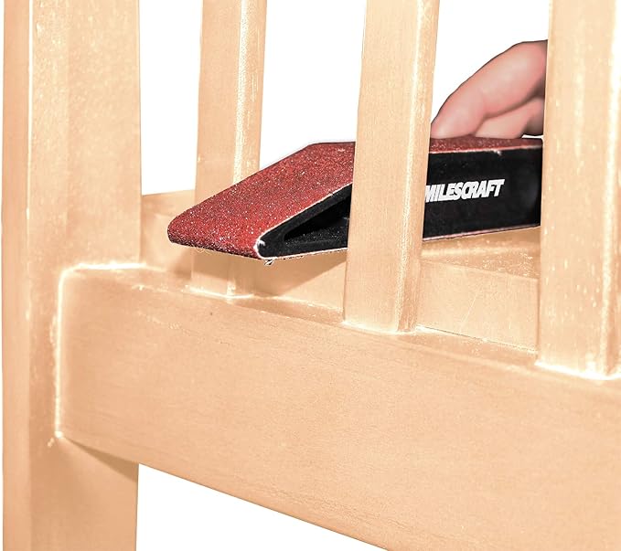 Milescraft 1607 SandDevil1.5 Hand Sander with 1.5" x 12" Sandpaper Belt