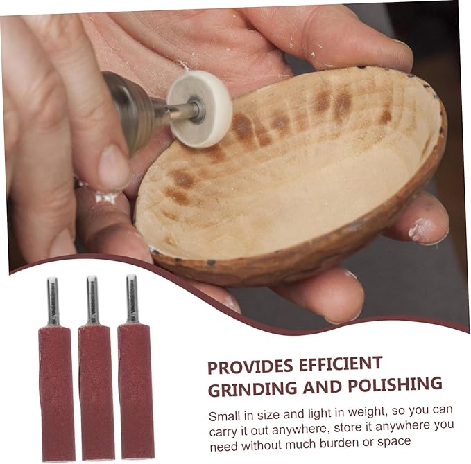 Uonlytech 3pcs Sandpaper Grinding Rollers Rotary Tool Sanding Drum Mandrels Sanding Drum Bit Sanding Drum Kit for Drill Drum Sander Kit Grinding Stick Iron Cylinder to Rotate