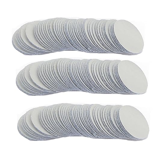 100pcs 1inch 7000 Grit Hook and Loop Sandpapers Sander Disc Sanding for Drill Grinder Rotary Tools