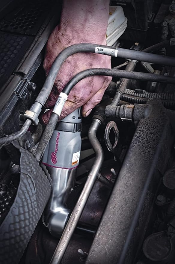 Ingersoll Rand 2025MAX 1/2" Air Impact Wrench, 180 ft-lbs Max Torque Right-angle
