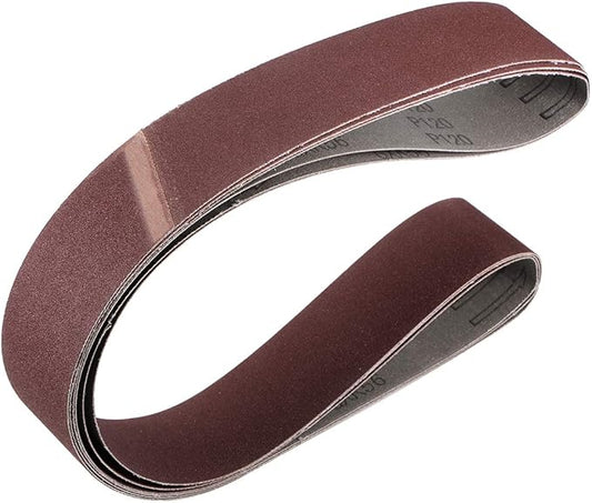 uxcell 2 x 48 Inch Sanding Belt 120 Grit Sand Belts for Belt Sander 3pcs