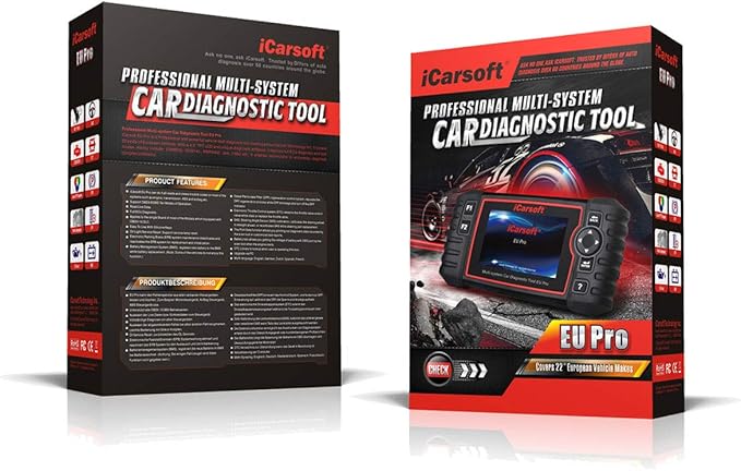 iCarsoft OBD II Diagnostic Tool EU Pro