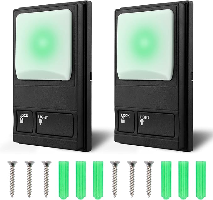 for LiftMaster 41A5273-1 Multi Function Control Panel, Wired Wall Garage Door Replacement Panels for 78LM 81lm, 371lm, 971lm Garage Door Opener Green, Red, Orange, Purple Learn Buttons 2 Pack