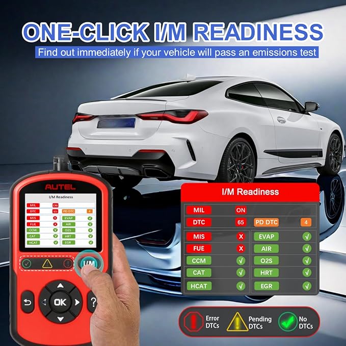 Autel OBD2 Scanner AutoLink AL549, Check Engine Fault OBD2 Diagnostic Tool, Upgraded Ver. of AL519/ AL329 Code Reader with AutoVin, Universal Car Battery Test, OBDII Scan with Live Data