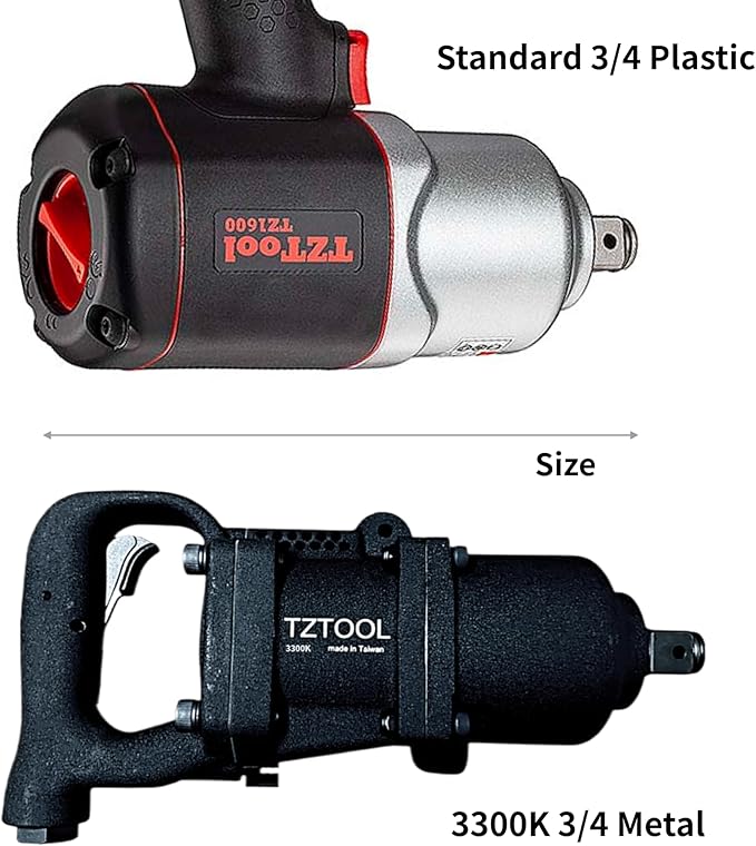 3/4" Compact air impact wrench [ All metal ][ Lightweight ]