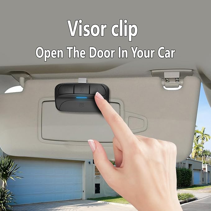 Universal Garage Door Opener Remote for Liftmaster Chamberlain Craftsman Openers with 5 Colors Learn Button, Replacement for 893MAX 371LM 373LM 973LM 891LM 893LM 890MAX 81LM, 1 Pack