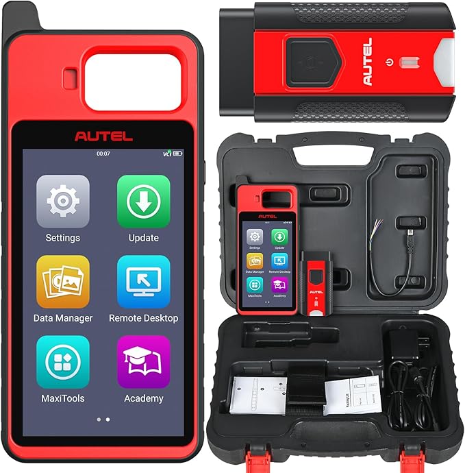 2025 Autel MaxiIM KM100 (X) Scanner, Same as KM100 KM100E, Lifetime Free Updates, Lite of IM508 IM508S IM608, 700+ Models Coverage, 60s Gen, Built-in APB112 ($239), 2GB & 64GB 9.0 OS, Auto VIN/Scan