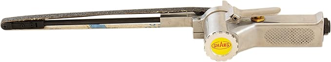 Shars 3/8" x 24" Mini Air Belt Sander with 3 pcs Belts (60, 80, 120 Grit) 202-2420 R