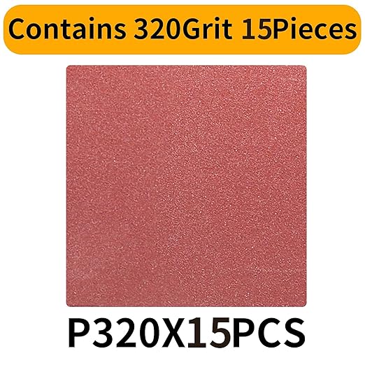 3 x 21 Inch Sanding Belts 320 Grits -15 Pack Sanding Belt Aluminum Oxide Sander Belts,Best for Sanding Wood,Metal and Paint