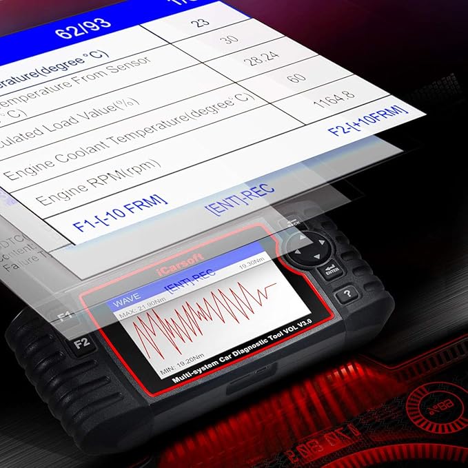 iCarsoft VOL V3.0 for Volvo/Saab Diagnostic Tool with auto VIN/Quick Test/Actuation Test
