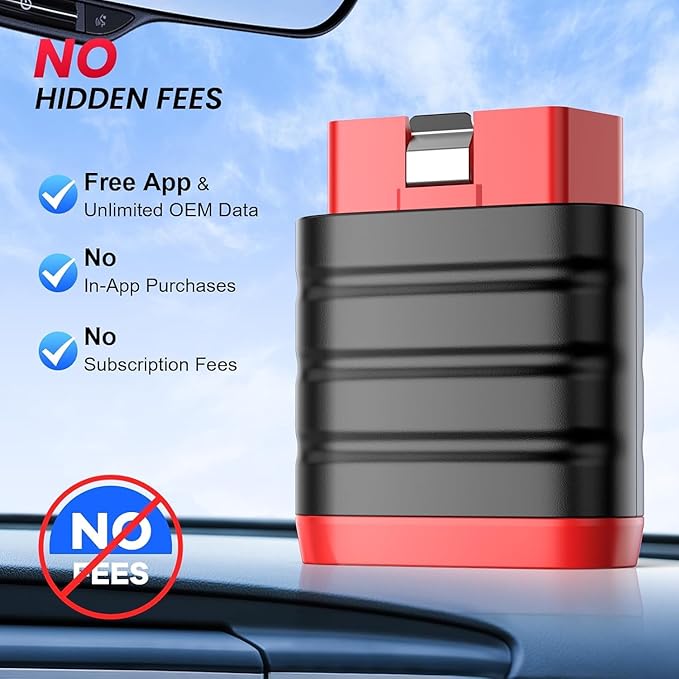 THINKCAR Thinkdiag Mini Bluetooth OBD2 Scanner, OEM Full System Diagnostic Scan Tool for iOS and Android, Check Engine Light Fault Car Code Reader