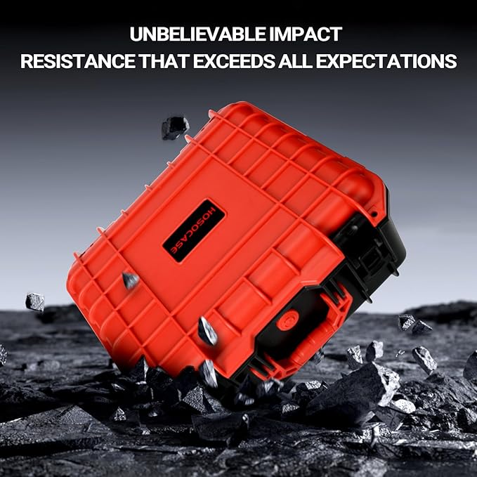 Case for Milwaukee Air Compressor M18: Waterproof Hard Case for Milwaukee Cordless Tire Inflator 2848-20 with 3.0-12.0 Battery, Air Pump Storage Box for Milwaukee Tool | Battery | Charger (Case Only)