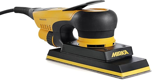 Mirka DEOS Direct Electric Orbital Sander Tool 383XCV / 2.75 inch x 8 inch / 3mm orbit/Dust-free Sanding / MID3830201US