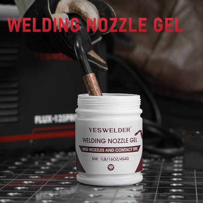 YESWELDER Welding Nozzle Gel for MIG Welding, Anti-Spatter Dip Gel for MIG Torch And Contact Tips (2 Cans)