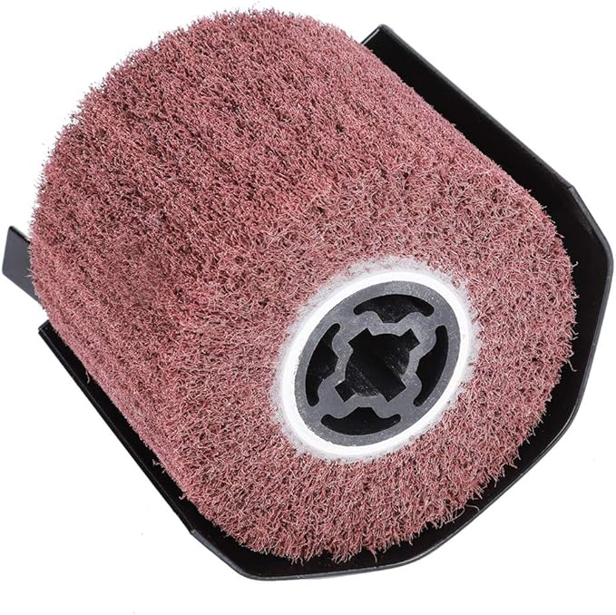 Burnishing Machine, Deosdum Belt Sander Angle Grinder Accessories Polishing Wheel Drawing Machine Multifunctional Interchange Burnishing Polishing Machine