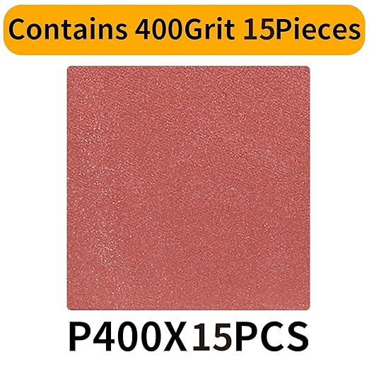 3 x 21 Inch Sanding Belts 400 Grits - 15 Pack Sanding Belt Aluminum Oxide Belt Sander Belts,Best for Sanding Wood,Metal and Paint