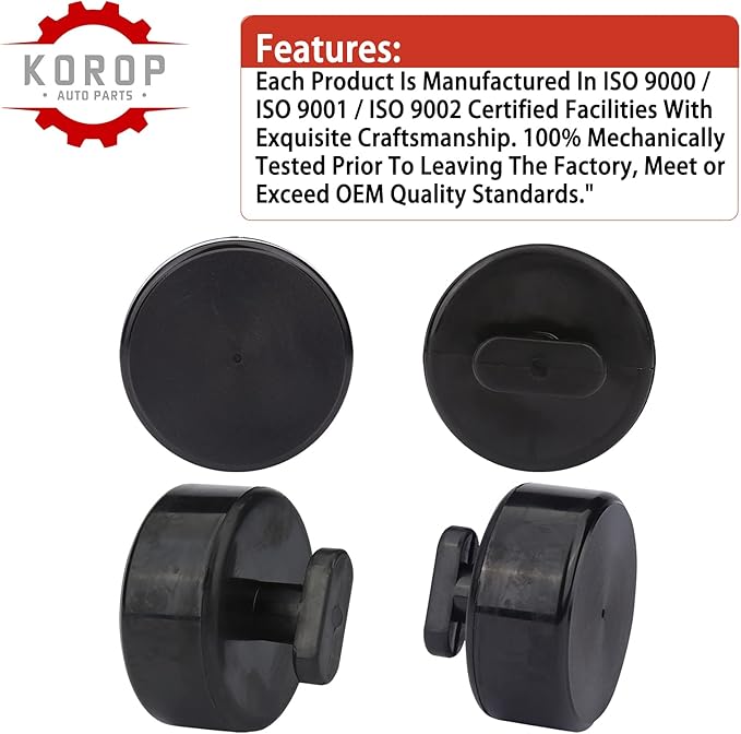 Lifting Jack Pad (4pcs) Compatible with Chevy Corvette C5 C6 C7, Rubber Lift Point Adapter Jack Pucks with Storage Bag