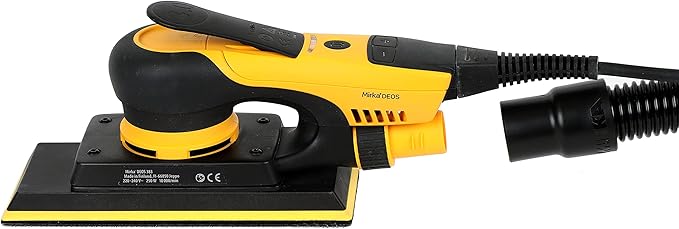 Mirka DEOS Direct Electric Orbital Sander Tool 383XCV / 2.75 inch x 8 inch / 3mm orbit/Dust-free Sanding / MID3830201US