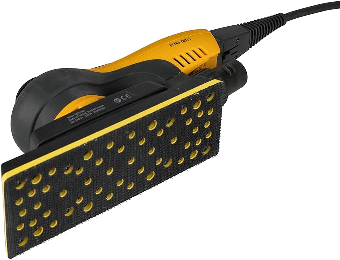 Mirka DEOS Direct Electric Orbital Sander Tool 383XCV / 2.75 inch x 8 inch / 3mm orbit/Dust-free Sanding / MID3830201US