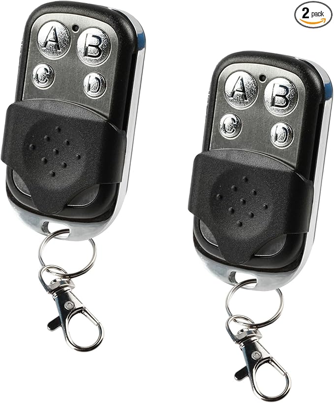 GARAGE STOP 2X for 893LM Chamberlain Craftsman Liftmaster Garage Door Opener Remote, 1993 to Present Garage Clicker, Garage Door Remote Keychain