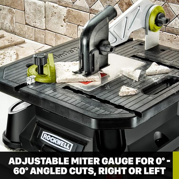 Rockwell RK7323 BladeRunner X2 Portable Tabletop Saw with Steel Rip Fence, Miter Gauge & 7 Accessories