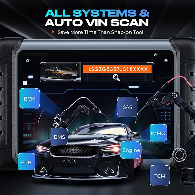 Autel MaxiPRO MP808S Scanner, 2025 Bidirectional Scan Tool, 2-Year Update, Advanced ECU Coding as MP900BT / MS906 PRO, 30+ Service, All System Diagnostic, Upgraded of MX900 MK900BT MK808S MP808BT PRO