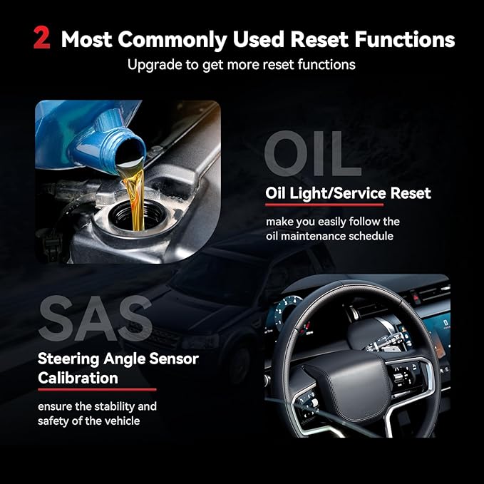 iCarsoft LR V1.0 for Land Rover/Jaguar OBD2 Scanner, All System Diagnostic Scan Tool Oil/SAS Reset Battery Test CAN Car Code Reader, ECU Coding, DTC Lookup, 118 Live Data, VIN, Freeze Frame