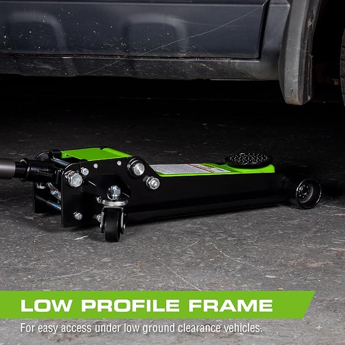 ARCAN Tools 2 Ton Low Profile Quick Rise Steel Floor Jack (A20015)