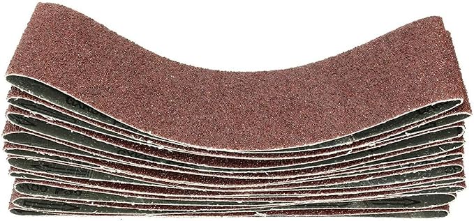 10 Pack 4 x 24 inch Sanding Belts 36 Grit Sanding Paper, Aluminum Oxide Abrasive Sander Belts for Metal Grinding Woodworking