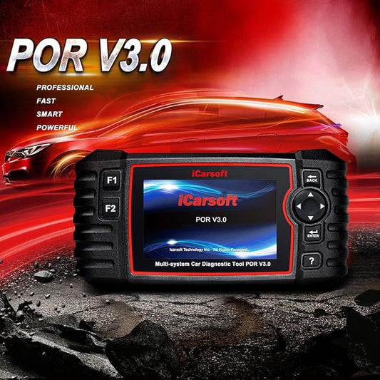 iCarsoft POR V3.0 for Porsche/Cayenne Diagnostic Tool with auto VIN/Quick Test