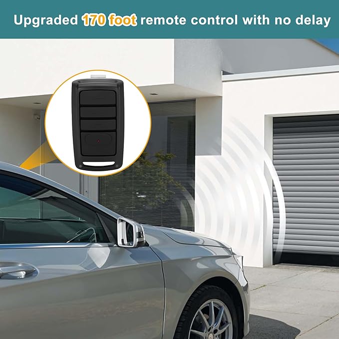 3 for O3T-BX O3T-A Overhead Door Remote, G3T-BX 315/390MHZ Universal, Compatible with Overhead Garage Door Opener Remote